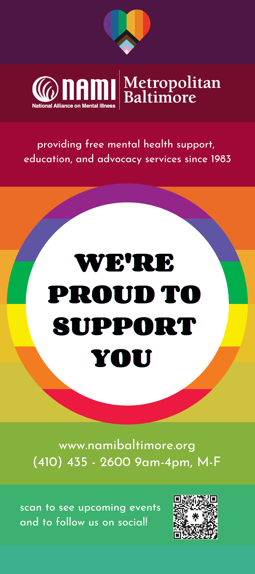 2025 LGBTQ Mental Health Rack Cards